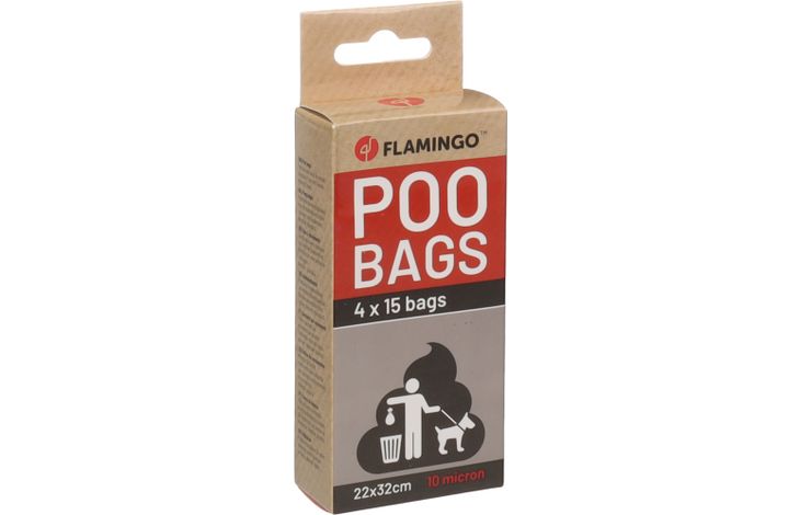 Flamingo Poepzak Basic Dumpa Zwart