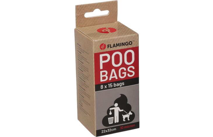 Flamingo Poepzak Basic Dumpa Zwart
