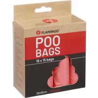 Flamingo Poepzak Basic Pastel Roze