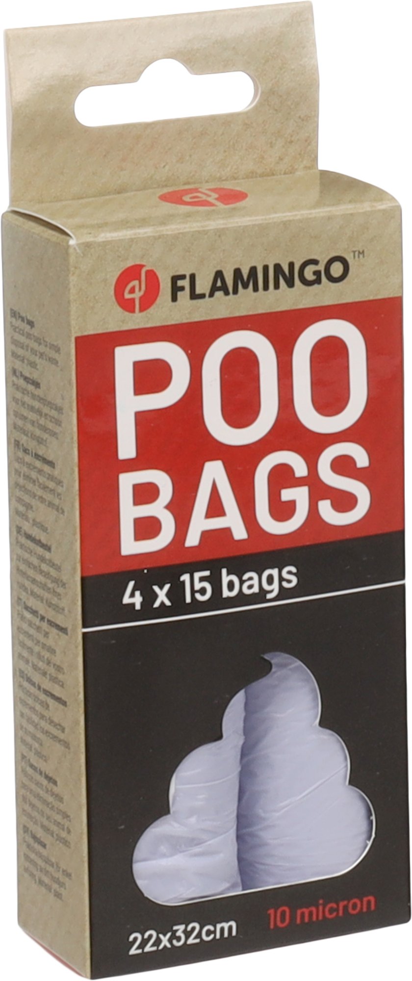 Flamingo Poop bag Basic Pastel Purple