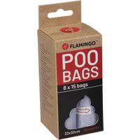 Flamingo Poepzak Basic Pastel Paars