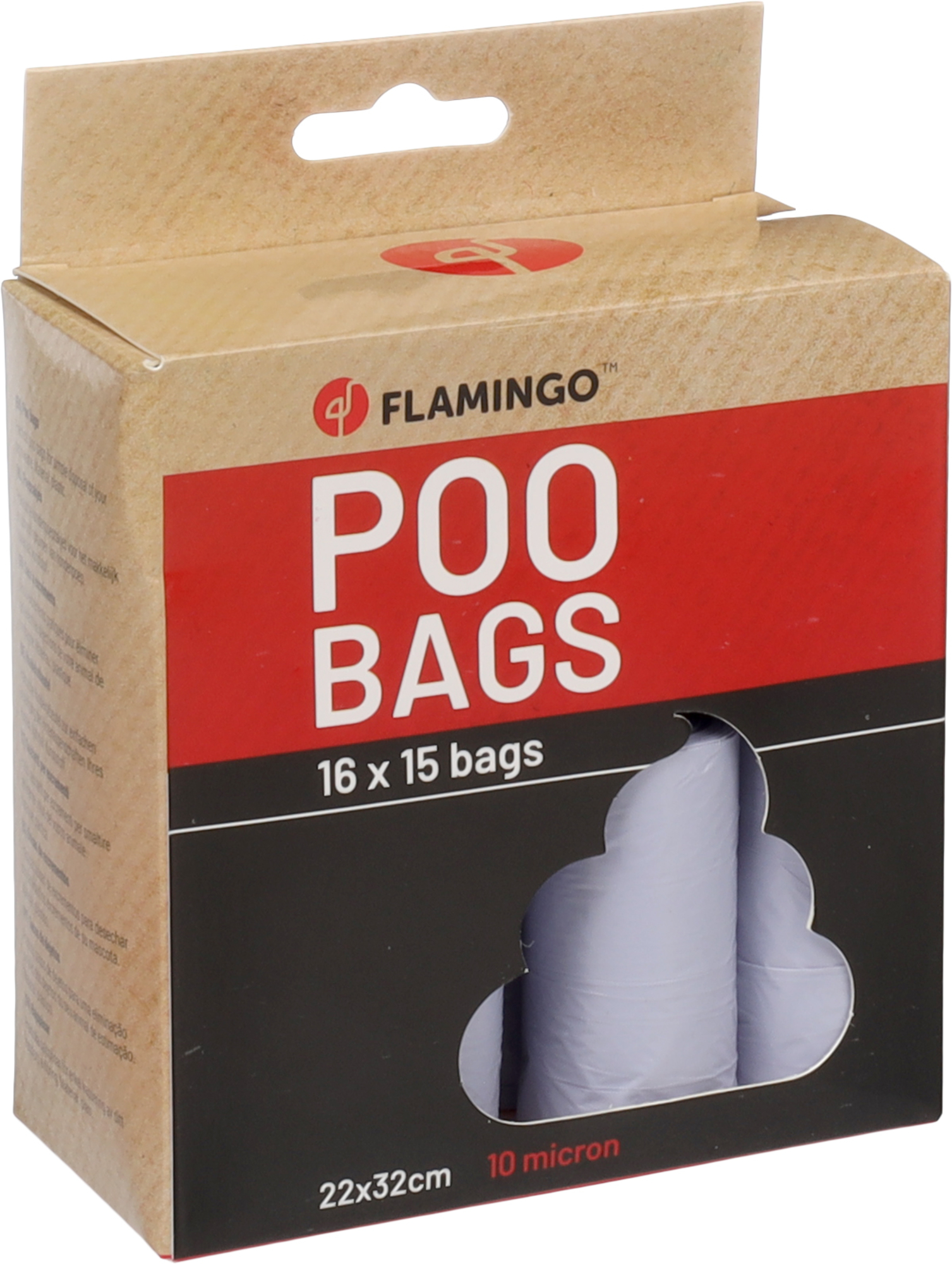 Flamingo Poop bag Basic Pastel Purple