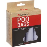 Flamingo Poepzak Basic Pastel Paars