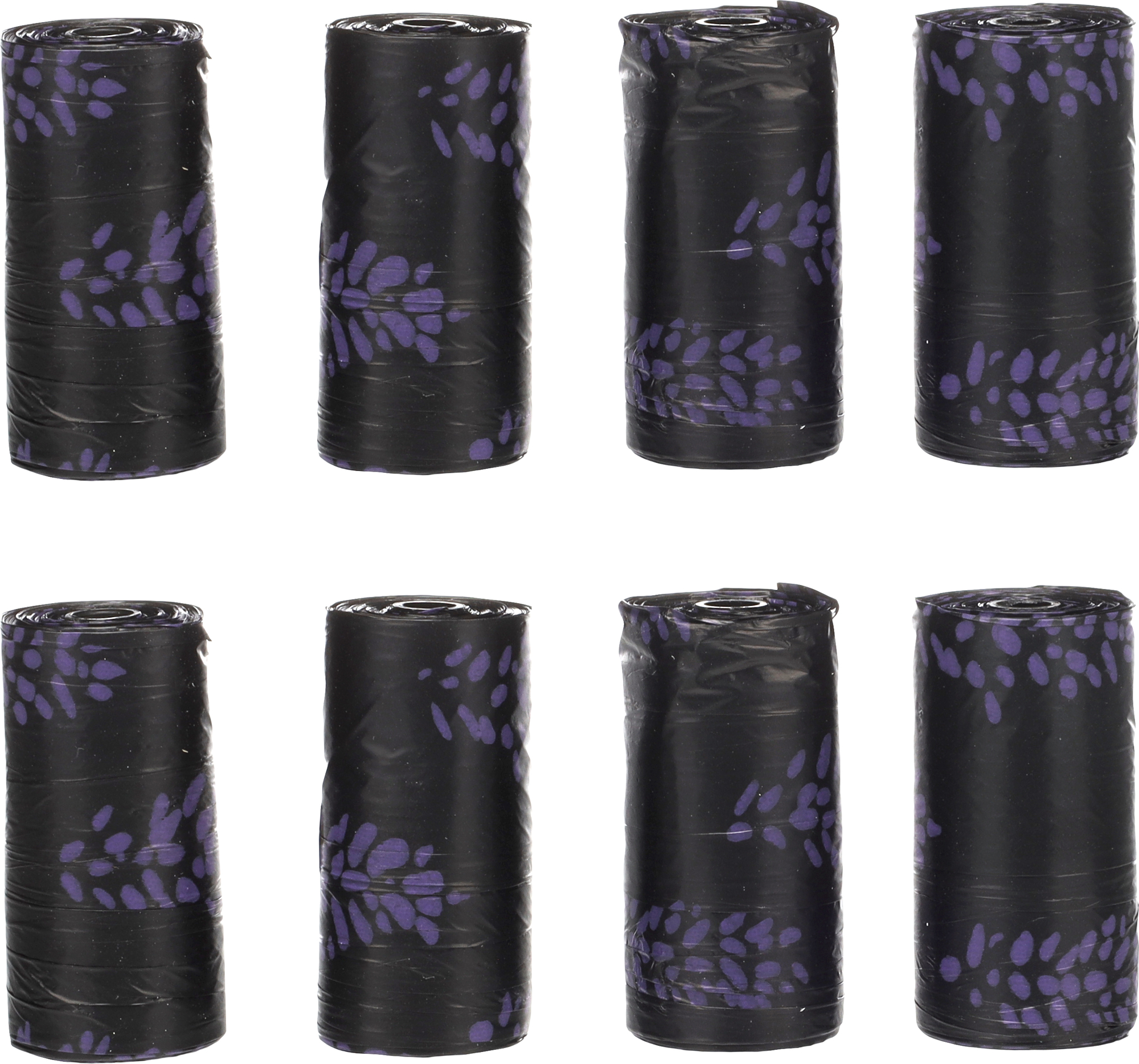 Flamingo Poop bag Basic with lavender scent Scenta Purple & Black