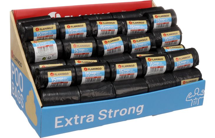 Flamingo Poepzak Extra sterk Blekz Zwart