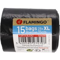 Flamingo Poepzak Extra sterk Blekz XL Zwart