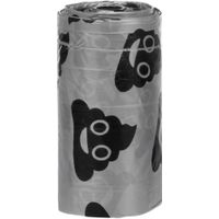 Flamingo Poepzak Extra sterk Lacha Zilver & Zwart