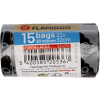 Flamingo Poepzak Extra sterk Lacha Zilver & Zwart