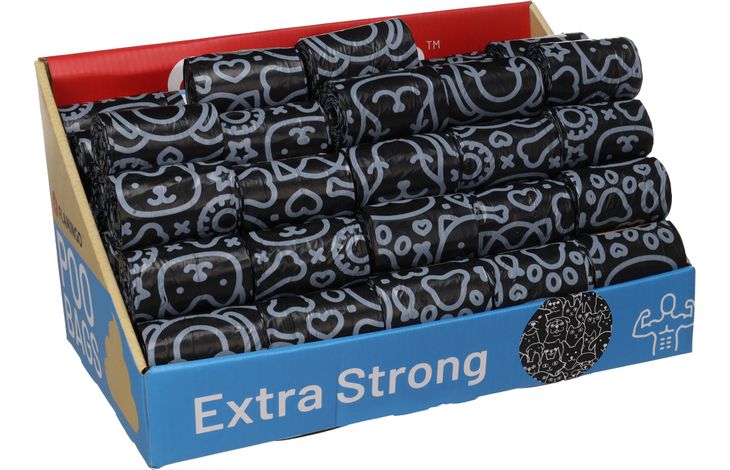 Flamingo Poepzak Extra sterk Heady Zwart