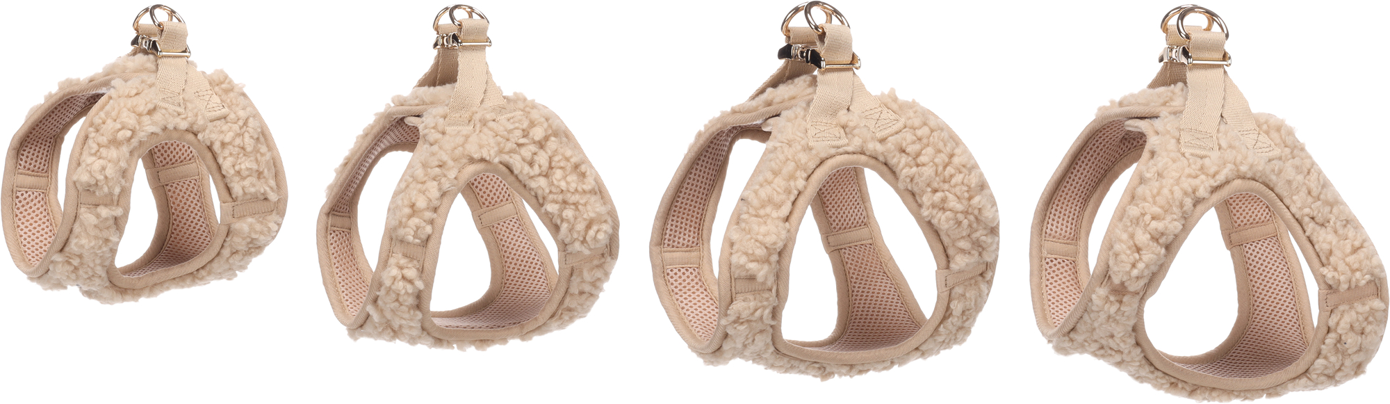 Flamingo Harness Step&Go Pookie Beige