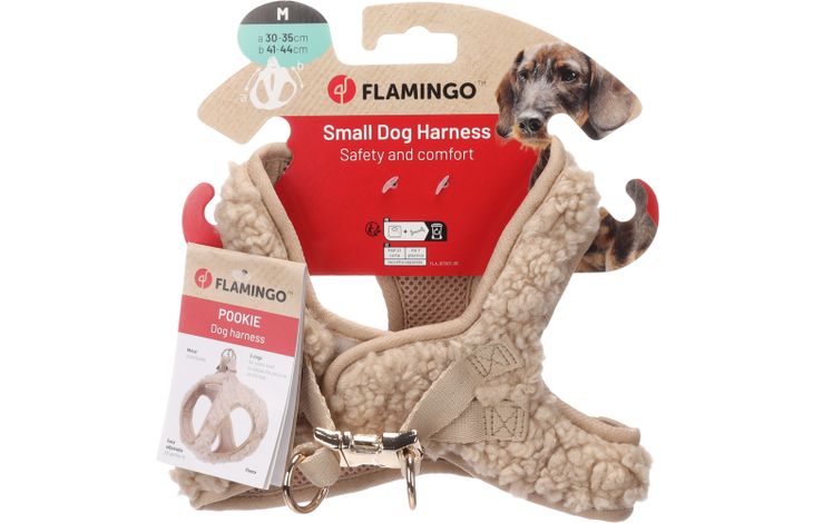 Flamingo Harnas Step&Go Pookie Beige