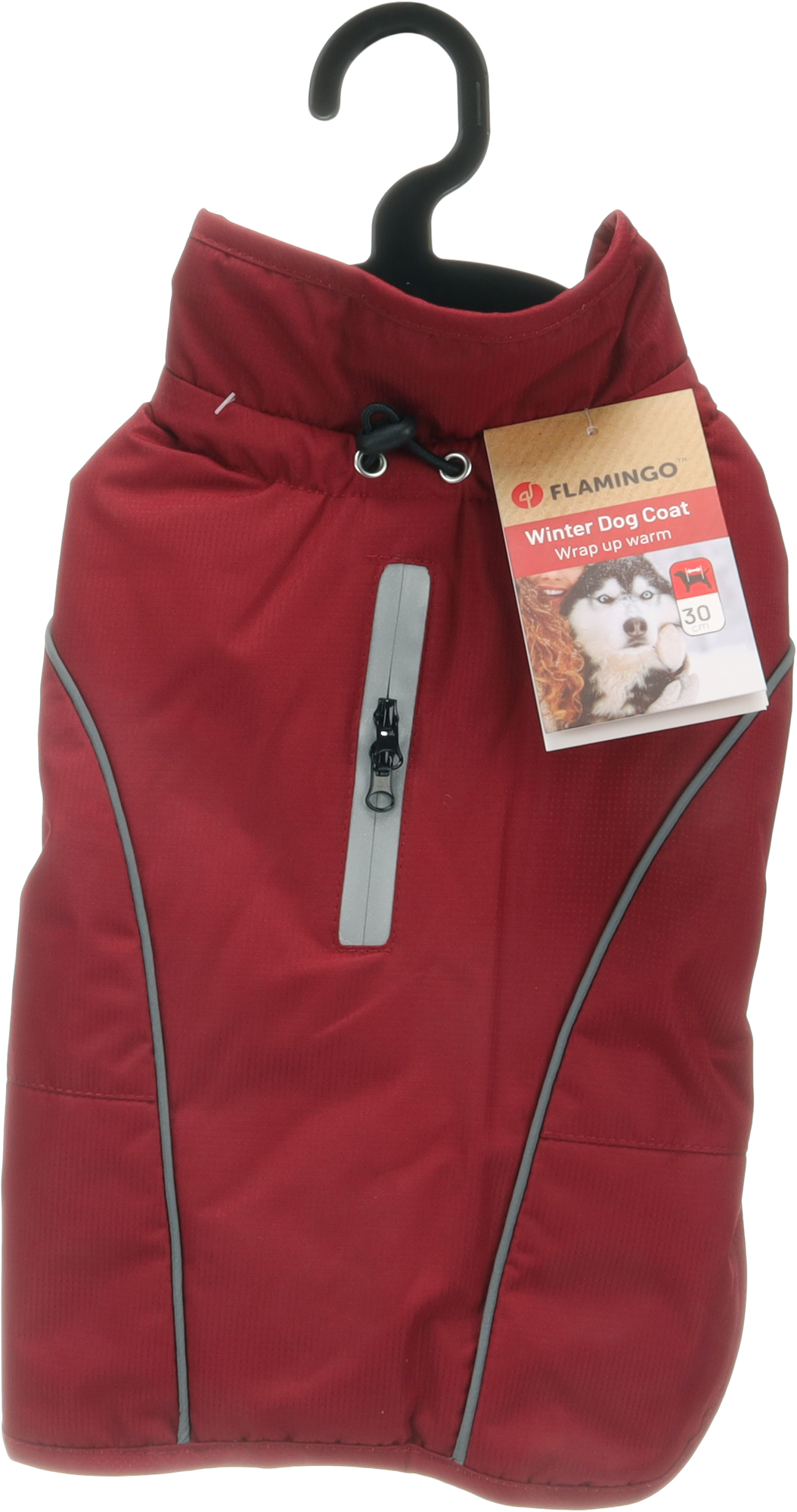 Flamingo Winter coat Ragna Red