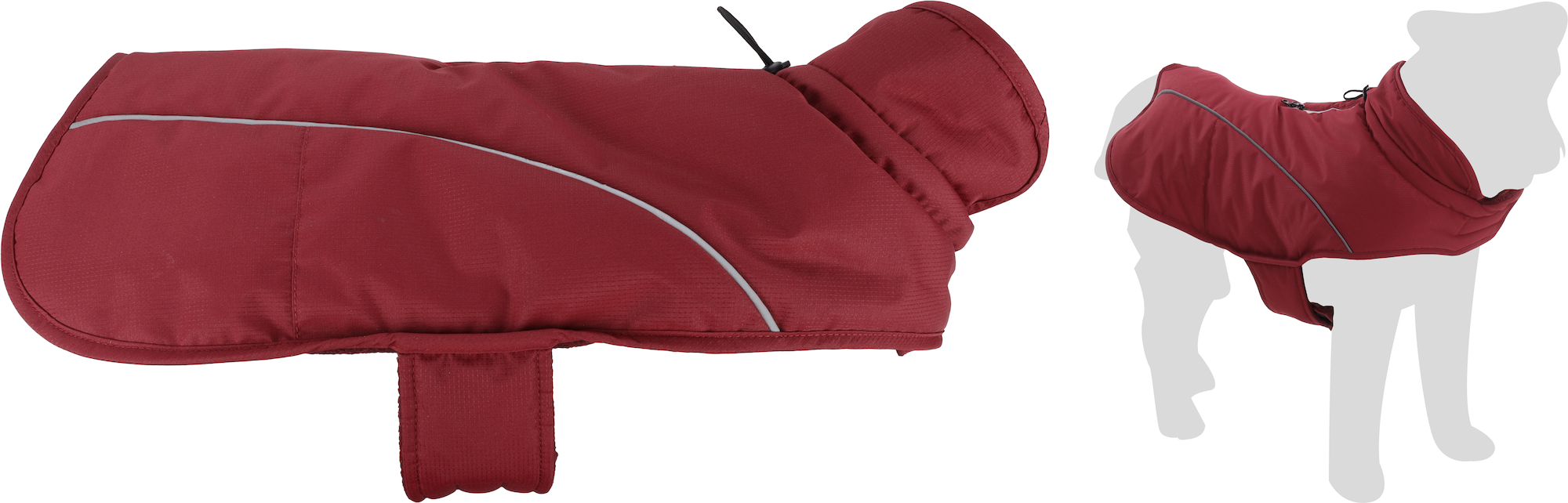 Flamingo Winter coat Ragna Red