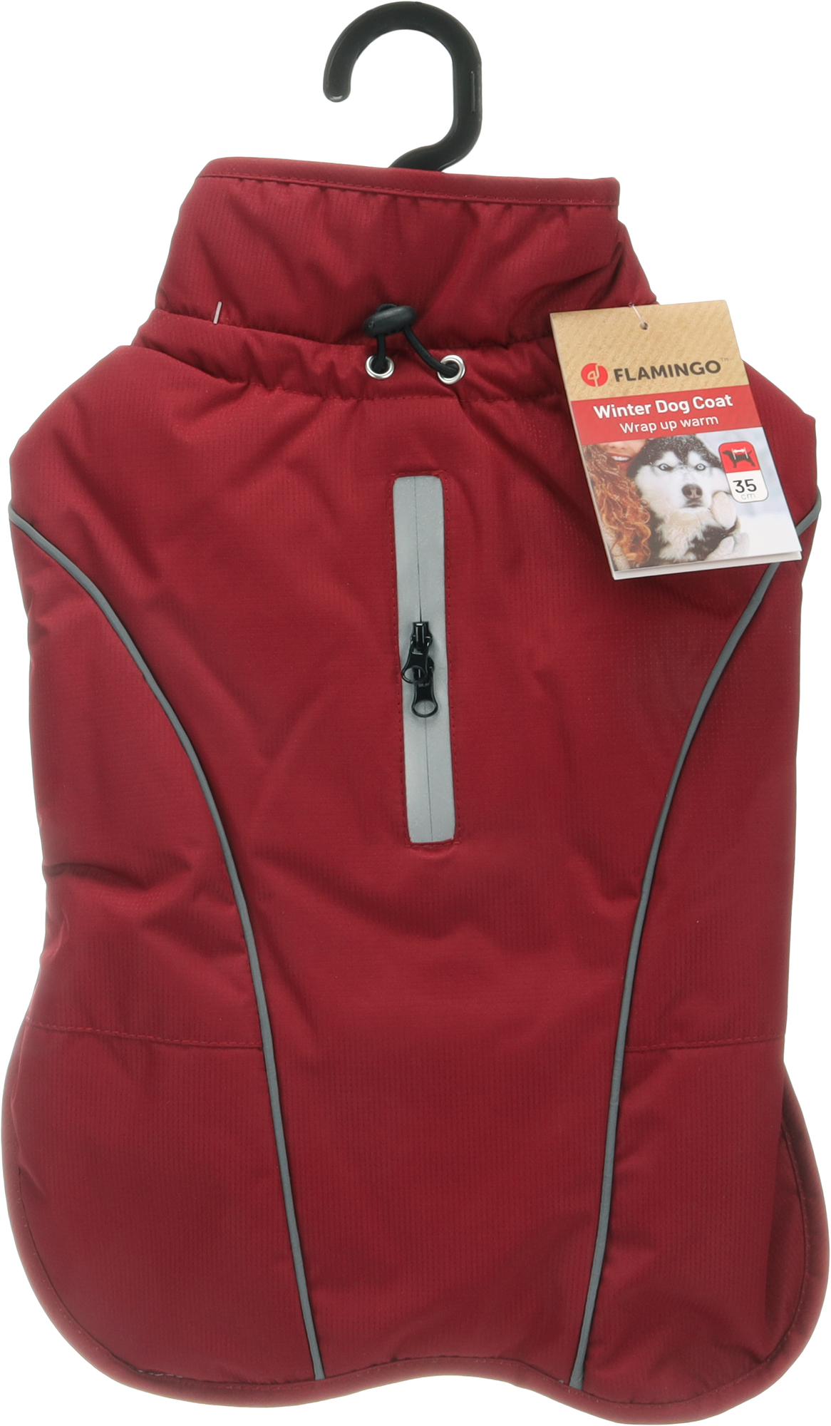 Flamingo Winter coat Ragna Red