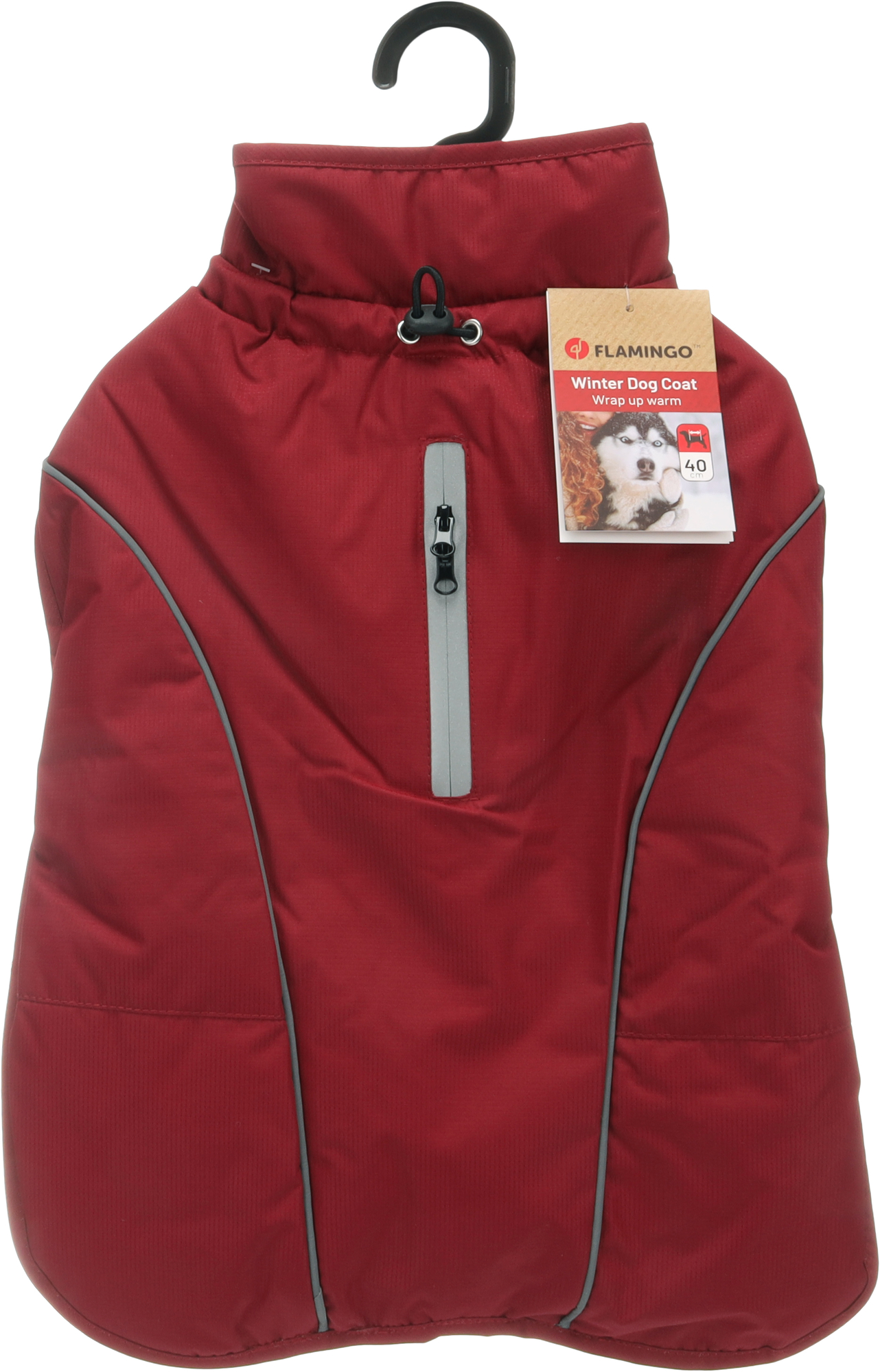 Flamingo Winter coat Ragna Red