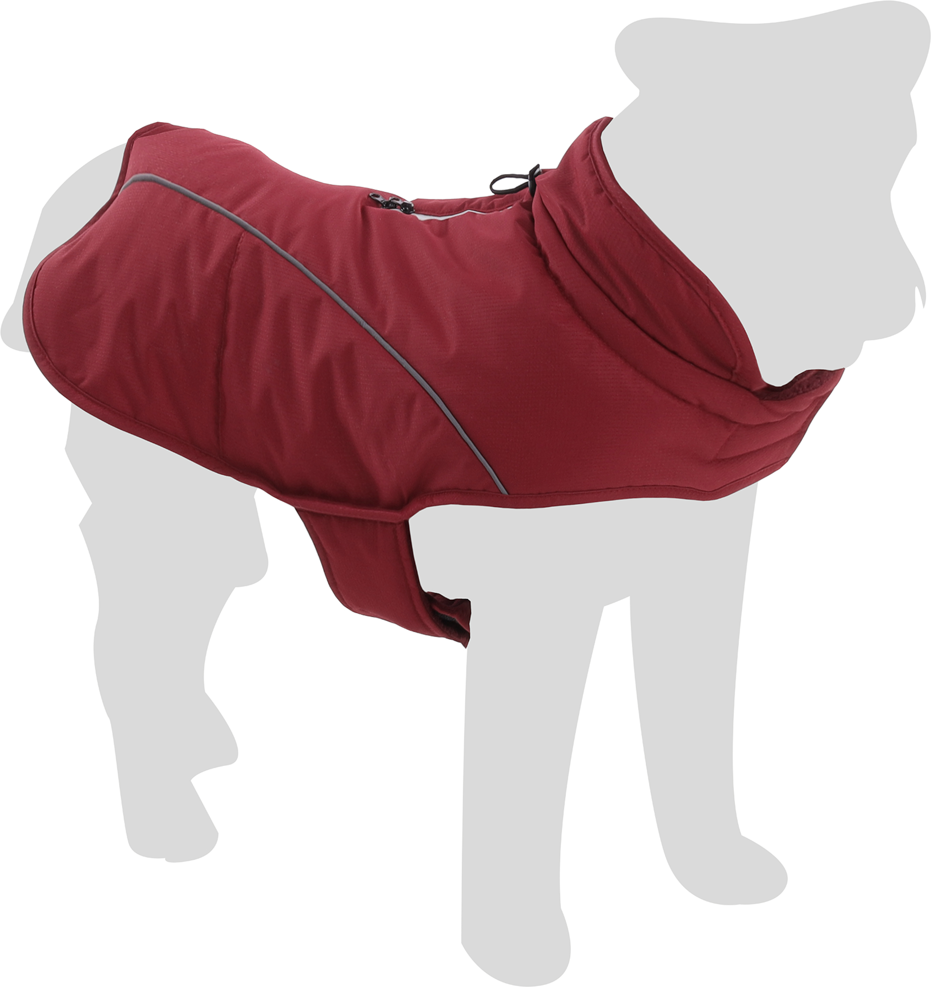 Flamingo Winter coat Ragna Red