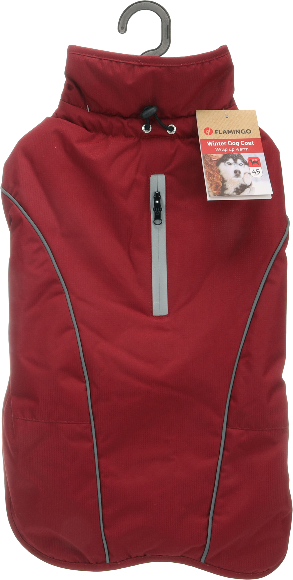 Flamingo Winter coat Ragna Red