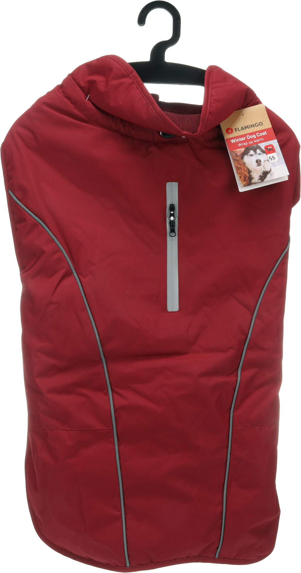 Flamingo Winter coat Ragna Red