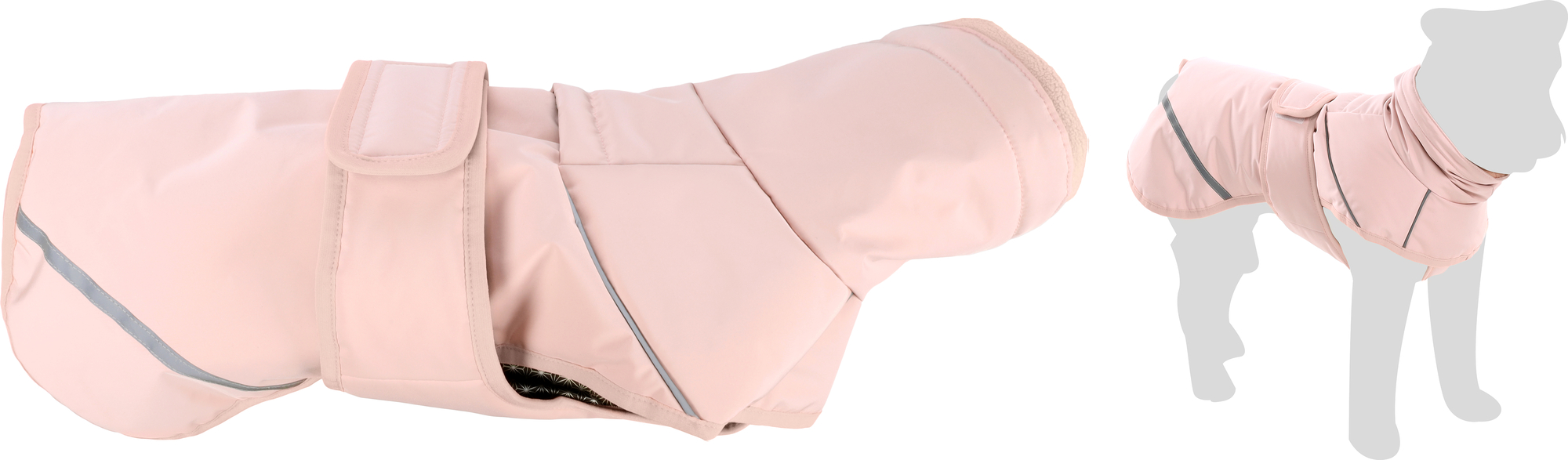 Flamingo Winter coat Cujo Pink