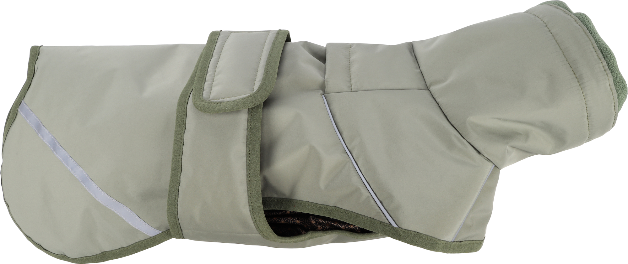 Flamingo Winter coat Cujo Green