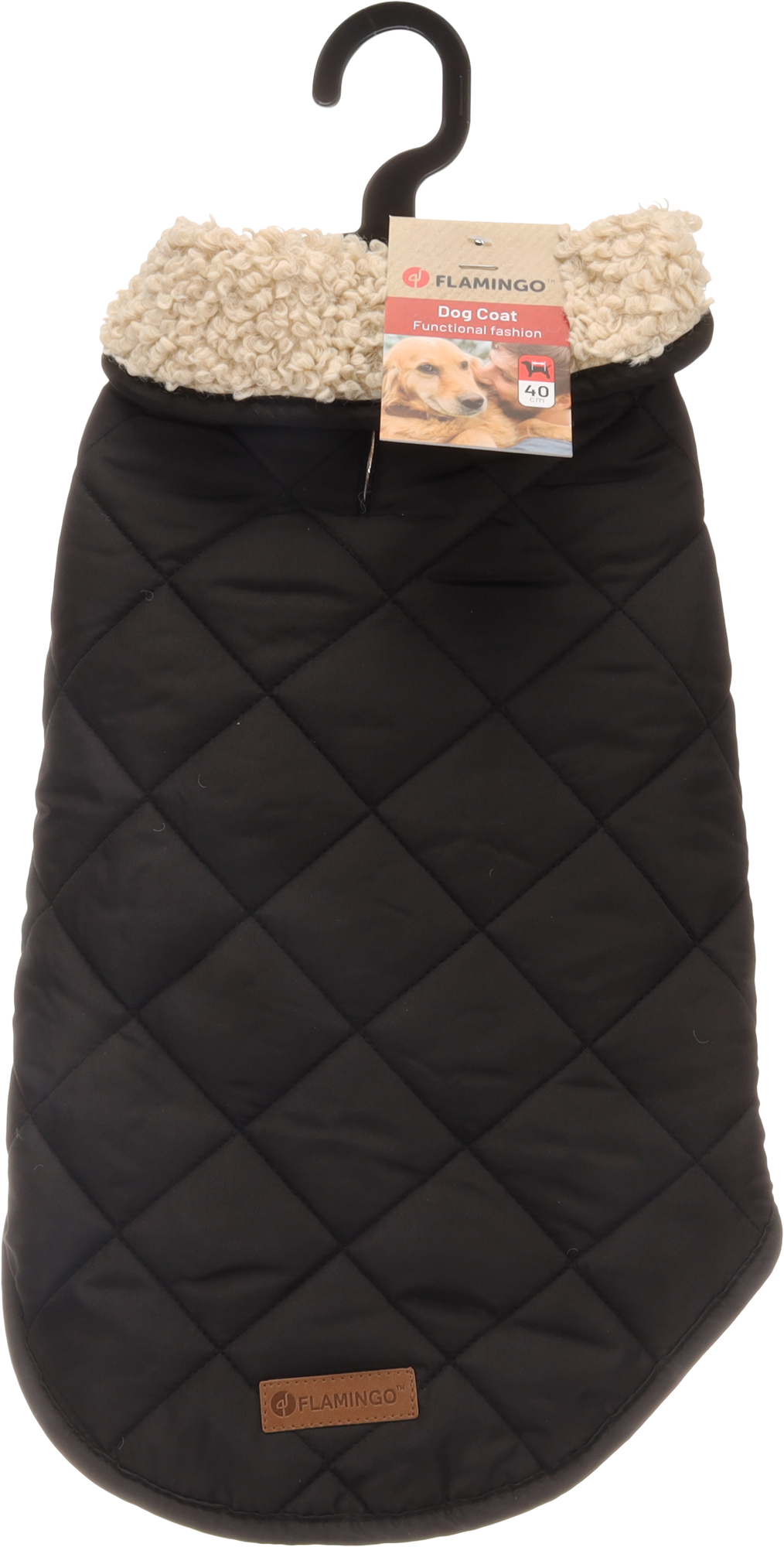 Flamingo Manteau Bonnie Noir