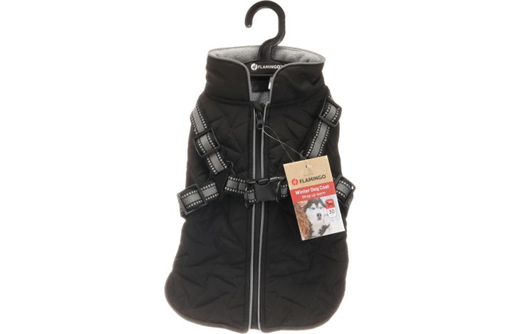 Flamingo Winterjas Duker Zwart