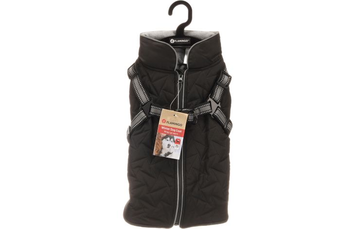 Flamingo Winterjas Duker Zwart