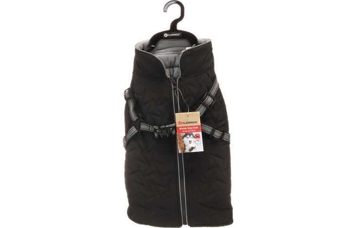 Flamingo Winterjas Duker Zwart