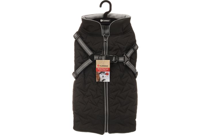 Flamingo Winterjas Duker Zwart