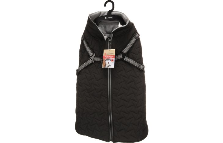 Flamingo Winterjas Duker Zwart