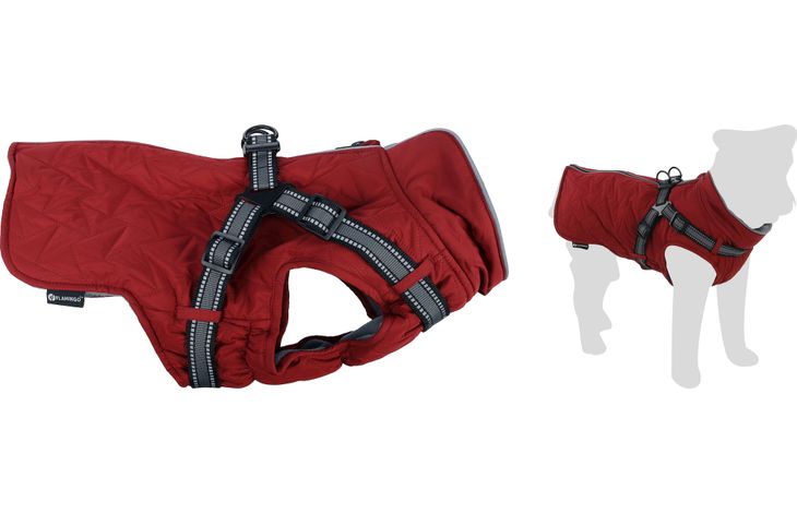 Flamingo Winterjas Duker Rood