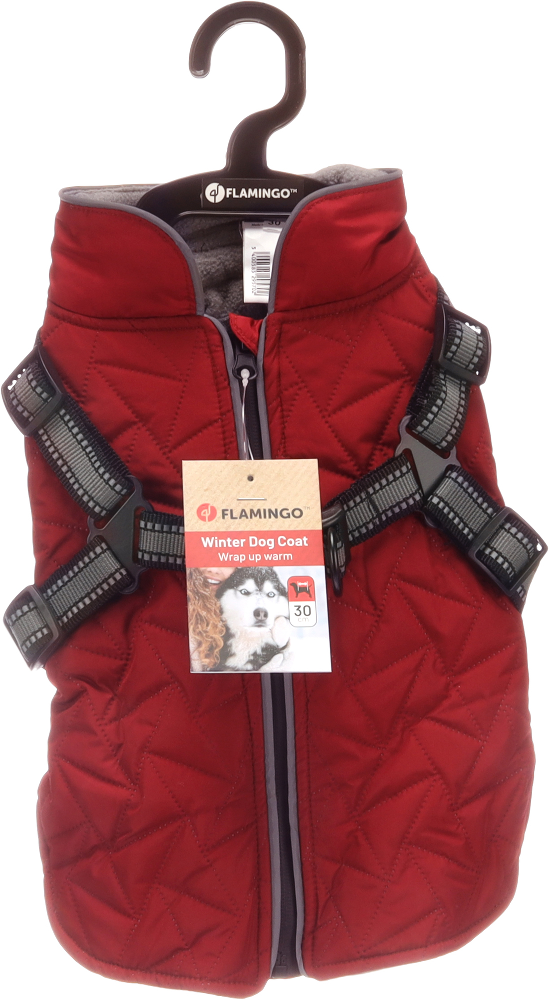 Flamingo Winter coat Duker Red