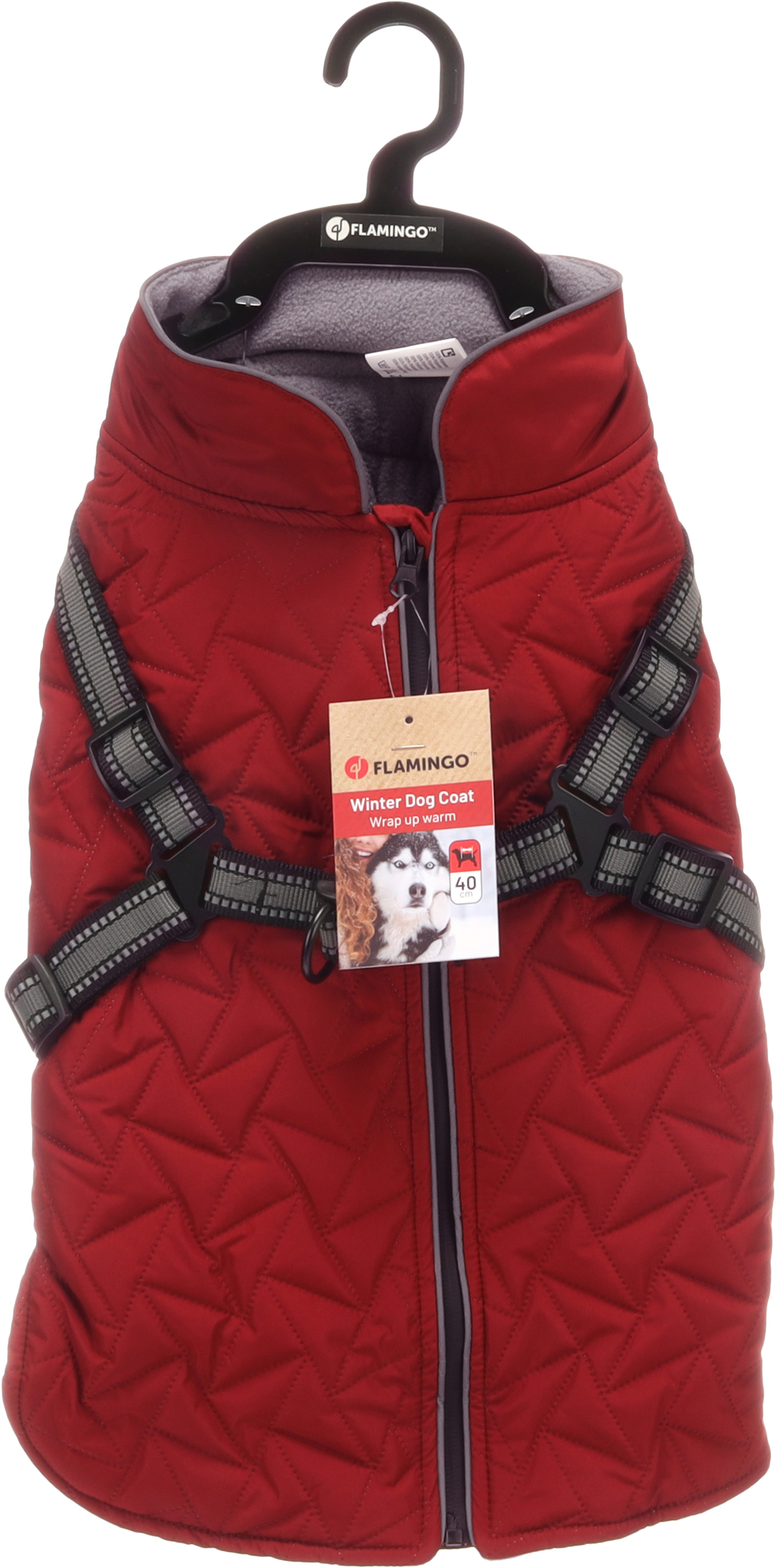 Flamingo Winter coat Duker Red