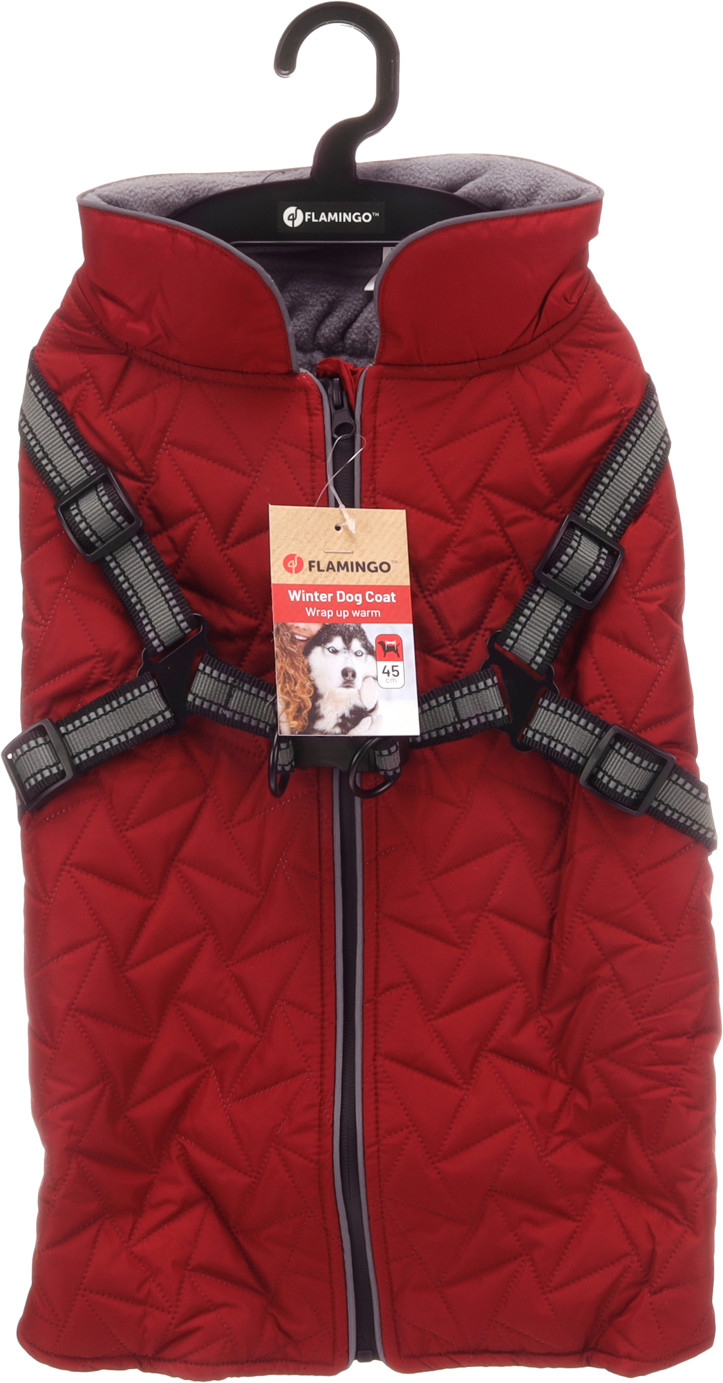 Flamingo Winter coat Duker Red