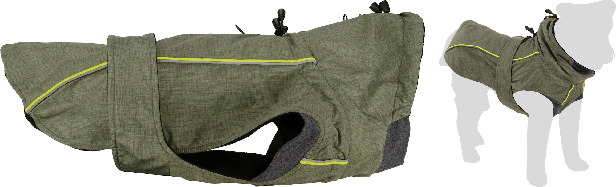 Flamingo Coat Dover Green