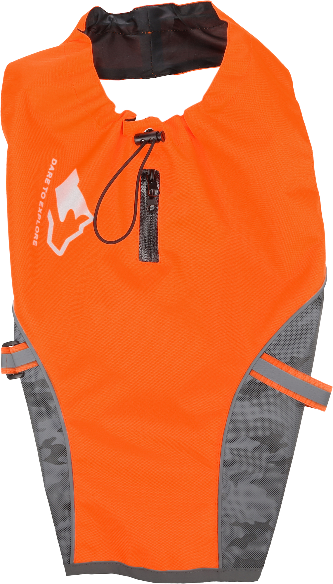 Flamingo Safety vest Fizz Orange & Grey