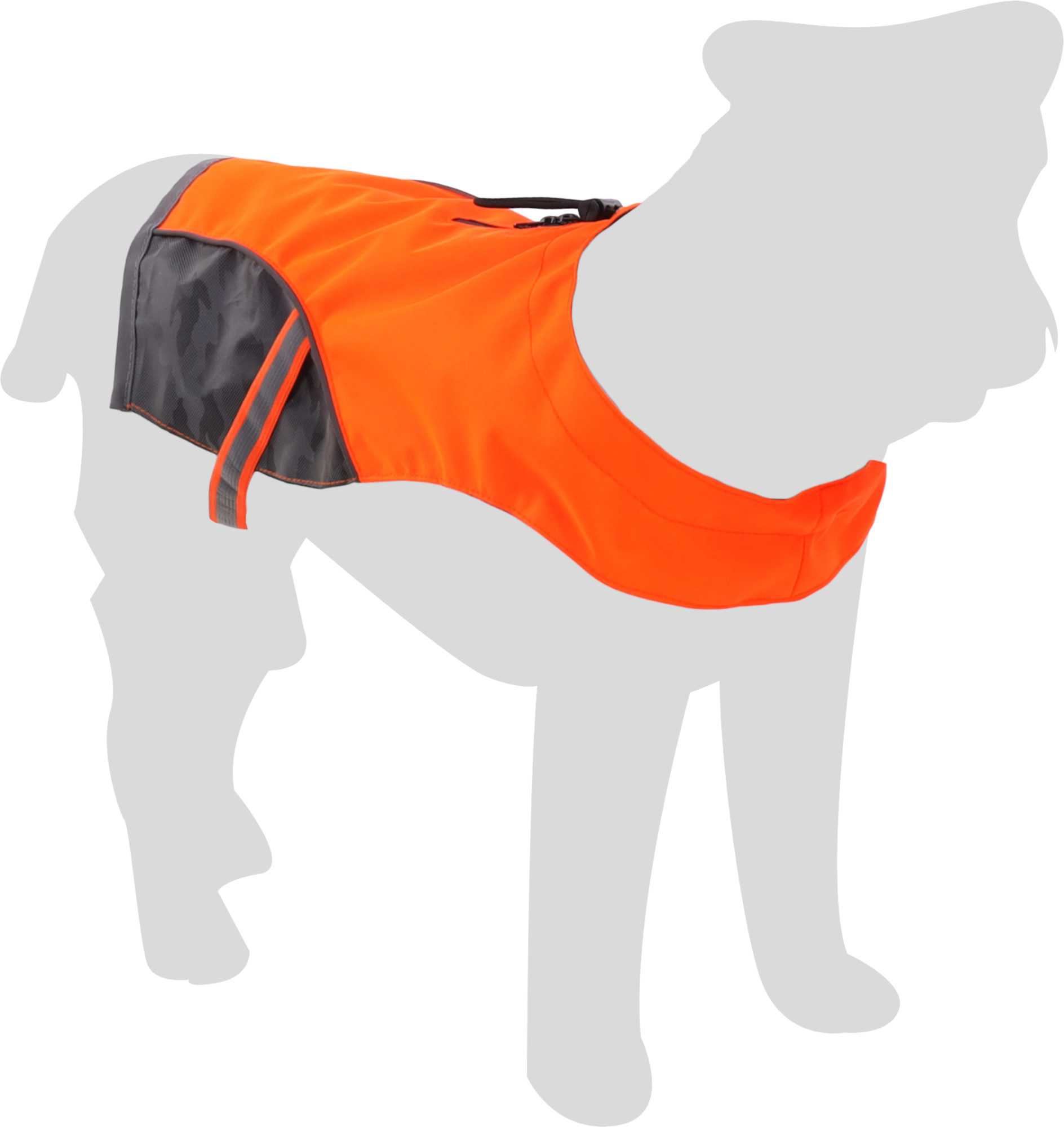 Flamingo Safety vest Fizz Orange & Grey