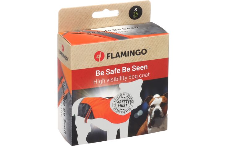 Flamingo Veiligheidsvest Fizz Oranje & Grijs