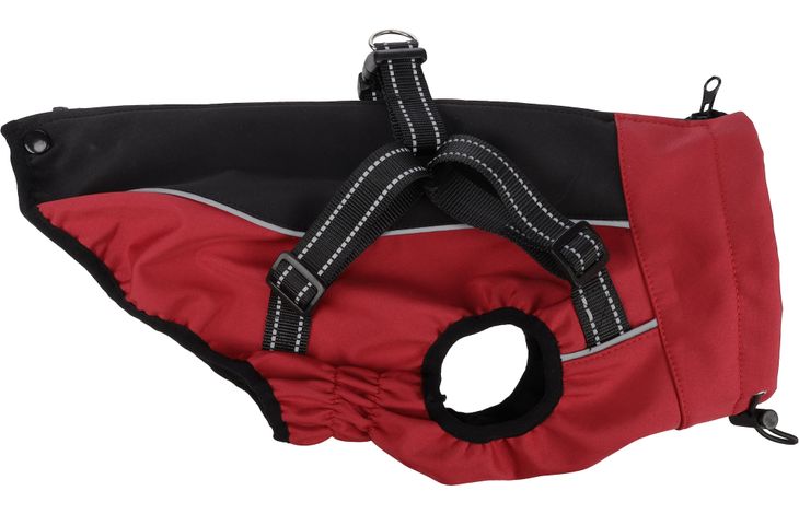 Flamingo Coat Dexter Red & Black