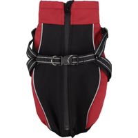 Flamingo Coat Dexter Red & Black