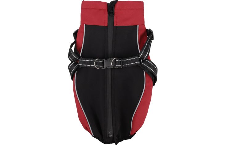 Flamingo Coat Dexter Red & Black
