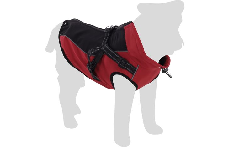 Flamingo Coat Dexter Red & Black