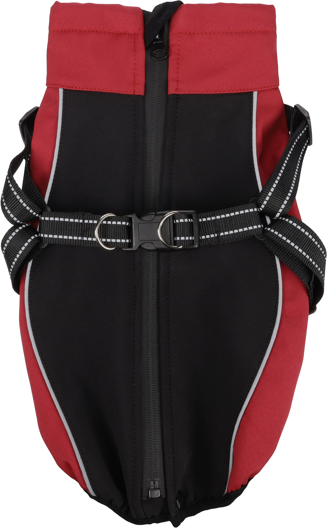 Flamingo Coat Dexter Red & Black