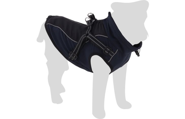 Flamingo Jas Dexter Donkerblauw & Zwart