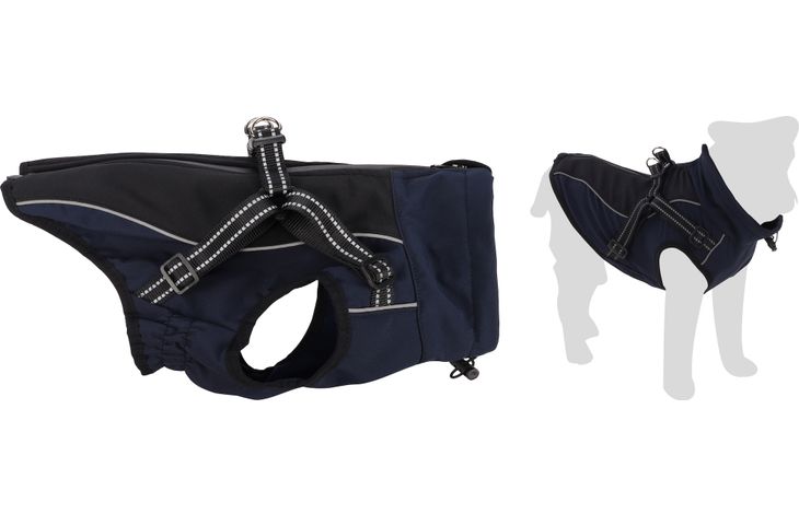 Flamingo Jas Dexter Donkerblauw & Zwart