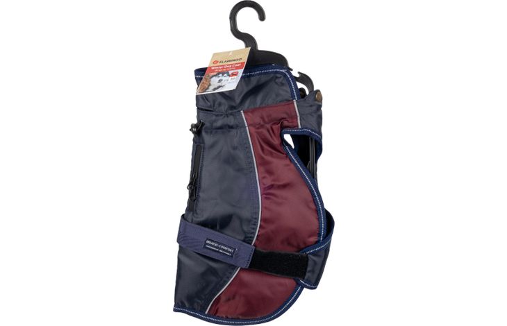 Flamingo Winterjas Eisberg Donkerblauw & Bordeaux