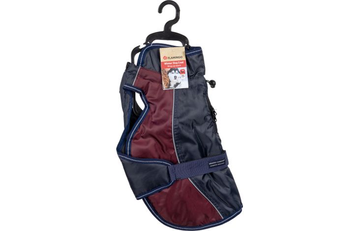 Flamingo Winterjas Eisberg Donkerblauw & Bordeaux
