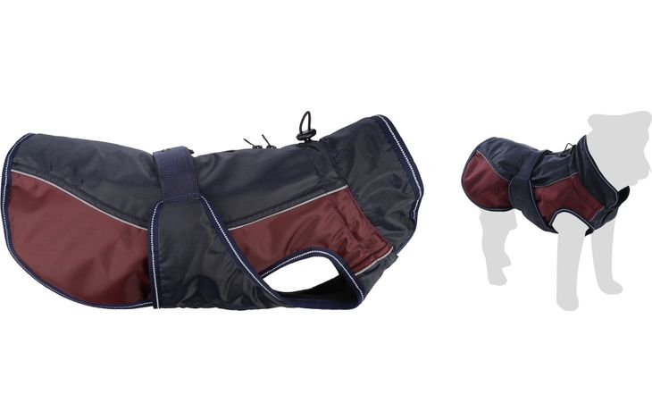 Flamingo Winterjas Eisberg Donkerblauw & Bordeaux