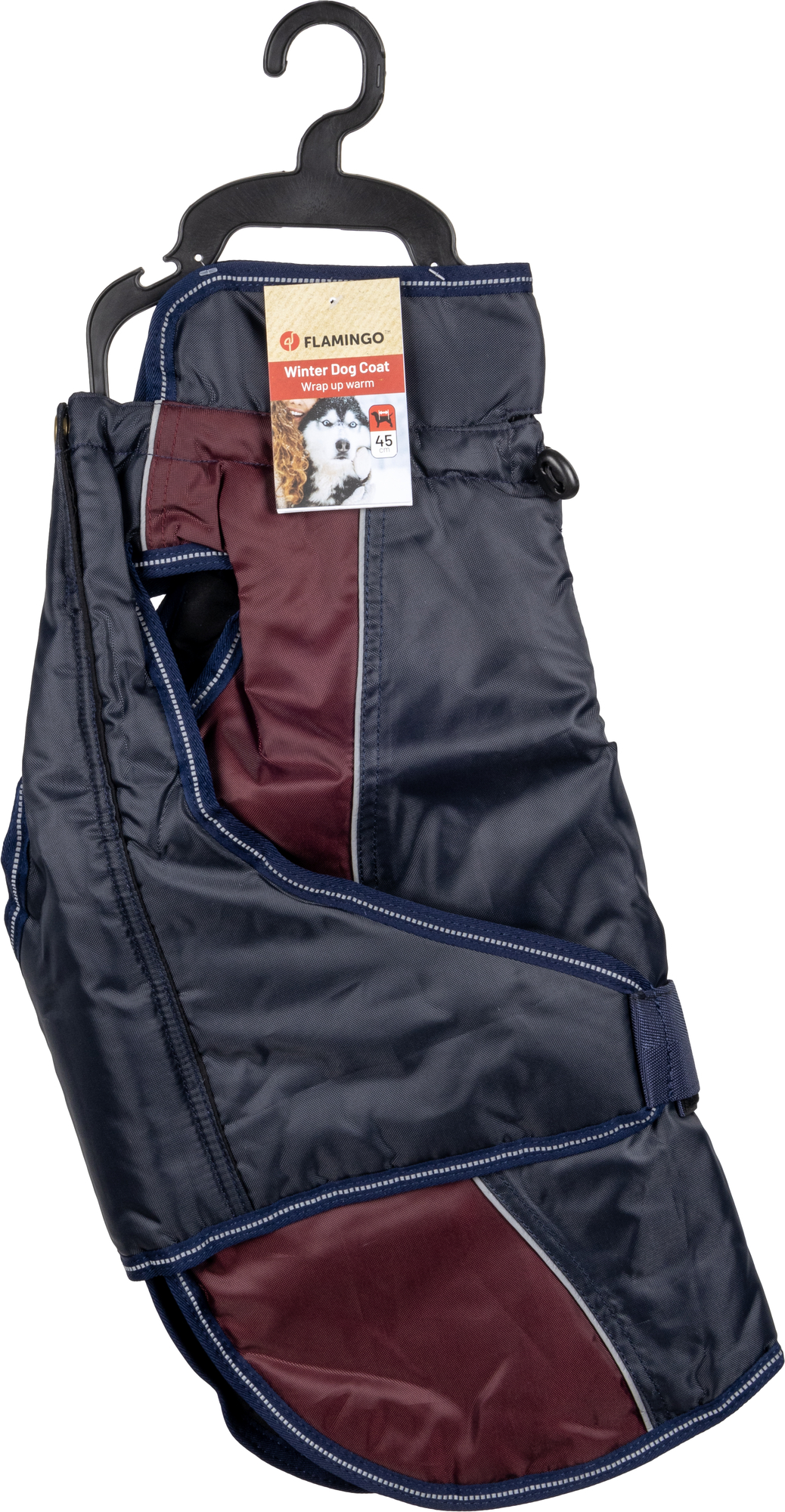 Flamingo Winter coat Eisberg Dark blue & Bordeaux