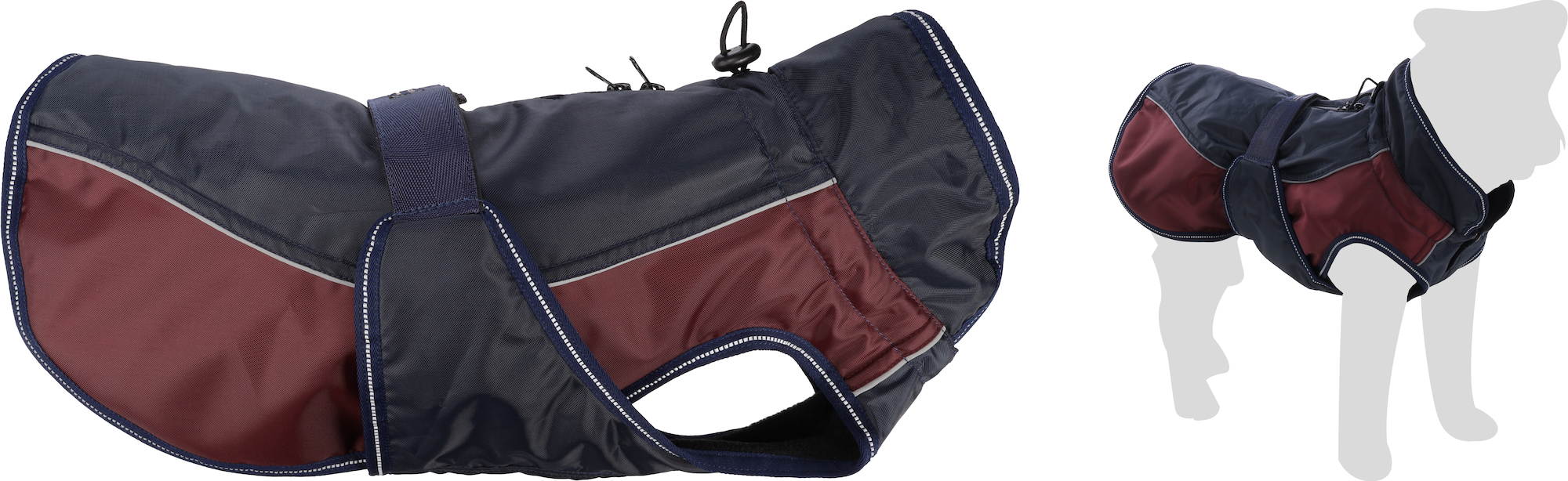 Flamingo Winter coat Eisberg Dark blue & Bordeaux